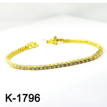 Мода Серебряный Micro Pave CZ Настройка ювелирные браслеты (K-1796. JPG)